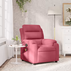 Asseyez-vous et détendez-vous dans ce fauteuil inclinable de massage très confortable ! Fonction d'inclinaison manuelle : ce ...