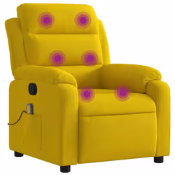 VidaXL 373518, Velours, Jaune, mousse, 110 kg, 750 mm, 925 mm