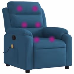VidaXL 373521, Velours, Bleu, mousse, 110 kg, 750 mm, 925 mm