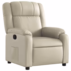 VidaXL 373523, Simili-cuir, Crème, mousse, 110 kg, 770 mm, 950 mm