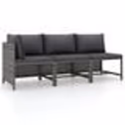 vidaXL Fauteuil inclinable Marron Tissu