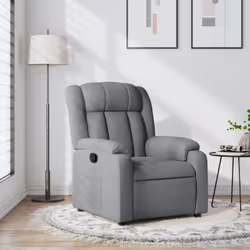 Asseyez-vous et détendez-vous dans ce fauteuil inclinable très confortable ! Fonction d'inclinaison manuelle : ce fauteuil in ...