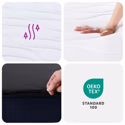 VidaXL 3206422 matelas Taille Queen Matelas à ressorts - Vue supplémentaire 8