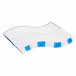 VidaXL 3206423, Matelas à ressorts, Moyen, Noir, Bleu, Kaki, Polyester, Adultes, 1800 mm