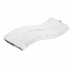 VidaXL 372809, Taille enfant / adulte, Matelas à ressorts, Moyen, Noir, Gris, Blanc, Adultes, Polyester