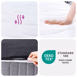 VidaXL 372811 matelas Taille enfant / adulte Matelas à ressorts - Vue supplémentaire 6
