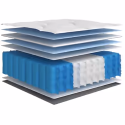 VidaXL 372815 matelas Taille double/complet Matelas à ressorts - Vue supplémentaire 6