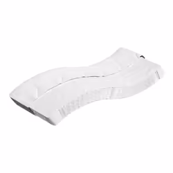 VidaXL 372822, Matelas à ressorts, Moyen, Noir, Gris clair, Blanc, Polyester, Adultes, mousse