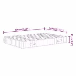 VidaXL 372827 Taille enfant / adulte Matelas à ressorts - Vue supplémentaire 8