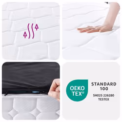 VidaXL 372841 matelas Taille double/complet Matelas à ressorts - Vue supplémentaire 5