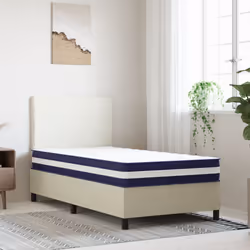 VidaXL 372848 matelas Taille lit simple/twin Matelas à ressorts