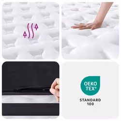 VidaXL 372914 matelas Matelas à ressorts - Vue supplémentaire 8