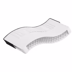 VidaXL 372927, Mini taille unique, Matelas à ressorts, Moyen, Noir, Gris foncé, Blanc, Polyester, 800 mm