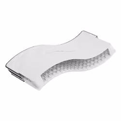 VidaXL 372967, Double, Matelas à ressorts, Moyen, Noir, Gris foncé, Blanc, Polyester, Polyester