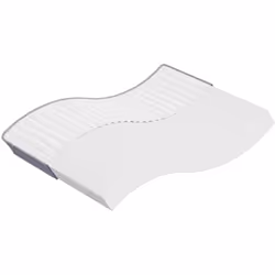 VidaXL 373010, Taille double/complet, Moyen, Gris foncé, Blanc, mousse, 1400 mm, 1900 mm