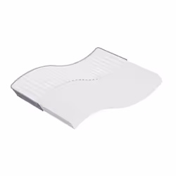 VidaXL 373014, Taille double/complet, High density foam mattress, Doux, Gris, Blanc, Polyester, Polyester