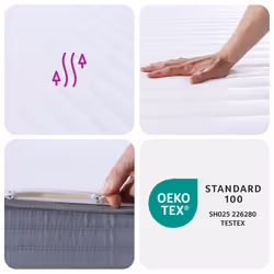 VidaXL 373017 matelas Taille enfant / adulte High density foam mattress - Vue supplémentaire 7