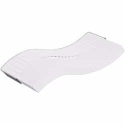 VidaXL 373020, Taille enfant / adulte, High density foam mattress, Moyen, Gris, Blanc, Polyester, Polyester