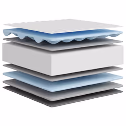 VidaXL 373022 matelas Taille double/complet High density foam mattress - Vue supplémentaire 5