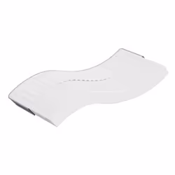 VidaXL 373028, Taille enfant / adulte, High density foam mattress, Doux, Gris, Blanc, Polyester, Polyester