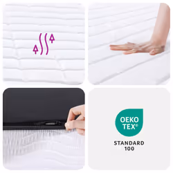 VidaXL 373035 matelas Taille double/complet High density foam mattress - Vue supplémentaire 8
