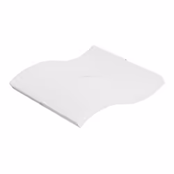 VidaXL 373055, Taille double/complet, High density foam mattress, Doux, Gris, Blanc, Adultes, Polyester