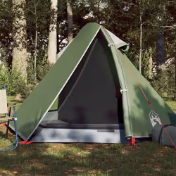 vidaXL Tente de camping à dôme 2 personne vert imperméable