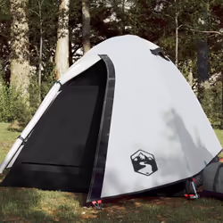 Cette tente de camping à l'aspect moderne vous protège des intempéries et vous offre un espace confortable pour vos aventures ...