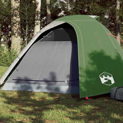 vidaXL Tente de camping à dôme 4 personnes vert imperméable