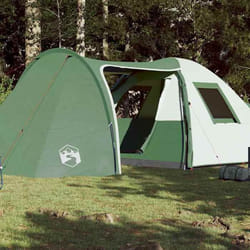 vidaXL Tente familiale à dôme 6 personnes vert imperméable