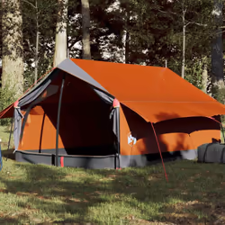 Cette tente de camping à l'aspect moderne vous protège des intempéries et vous offre un espace confortable pour vos aventures ...