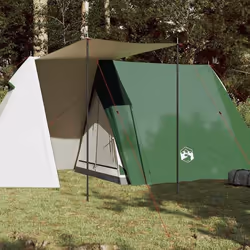 vidaXL Tente de camping 3 personnes vert imperméable