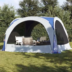 vidaXL Tente de réception bleu imperméable