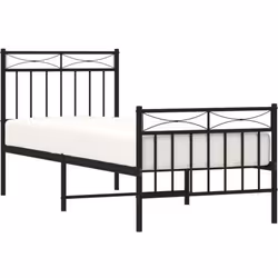 Si vous recherchez un cadre de lit robuste pour votre chambre à coucher, ce cadre de lit classique au design élégant et intem ...