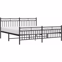 Si vous recherchez un cadre de lit robuste pour votre chambre à coucher, ce cadre de lit classique au design élégant et intem ...