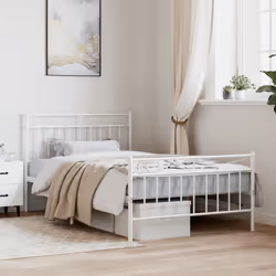 Si vous recherchez un cadre de lit robuste pour votre chambre à coucher, ce cadre de lit classique au design élégant et intem ...
