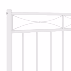 VidaXL 373766 tête de lit et pied de lit Blanc