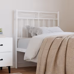 VidaXL 373768 tête de lit et pied de lit Blanc