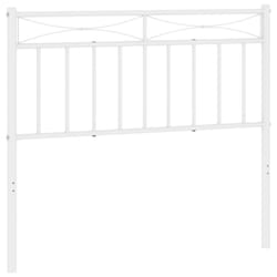 VidaXL 373770 tête de lit et pied de lit Blanc