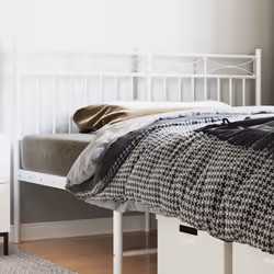 VidaXL 373775 tête de lit et pied de lit Blanc
