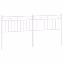 VidaXL 373777, Blanc, Acier, 193 cm, 1980 mm, 91 cm, 30 mm