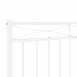 VidaXL 373777 tête de lit et pied de lit Blanc - Vue supplémentaire 5