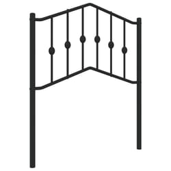 VidaXL 373825 tête de lit et pied de lit Noir