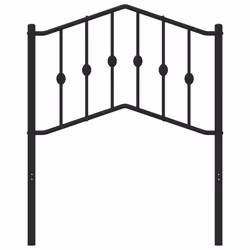 VidaXL 373826 tête de lit et pied de lit Noir