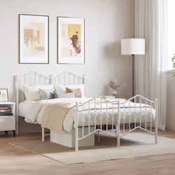 Si vous recherchez un cadre de lit robuste pour votre chambre à coucher, ce cadre de lit classique au design élégant et intem ...