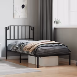 Si vous recherchez un cadre de lit robuste pour votre chambre à coucher, ce cadre de lit classique au design élégant et intem ...