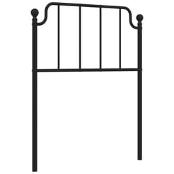 VidaXL 373914 tête de lit et pied de lit Noir