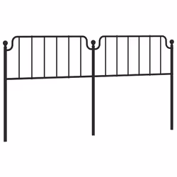 VidaXL 373925, Noir, Acier, 2 m, 2060 mm, 102 cm, 40 mm