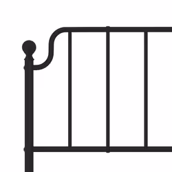 VidaXL 373925 tête de lit et pied de lit Noir - Vue supplémentaire 6