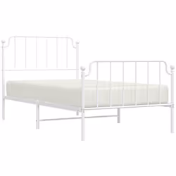 Si vous recherchez un cadre de lit robuste pour votre chambre à coucher, ce cadre de lit classique au design élégant et intem ...